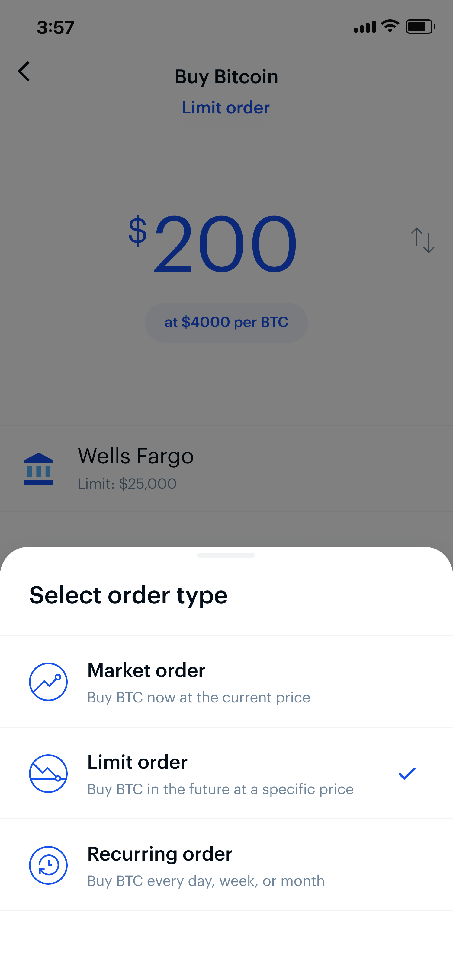 Coinbase screen 3
